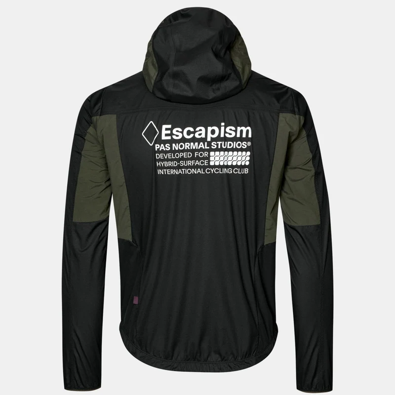 Giacca Pas Normal Studios Escapism Hooded Lightweigh - Nero