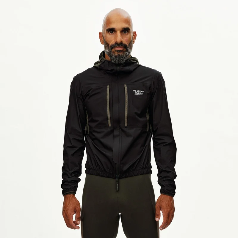 Giacca Pas Normal Studios Escapism Hooded Lightweigh - Nero