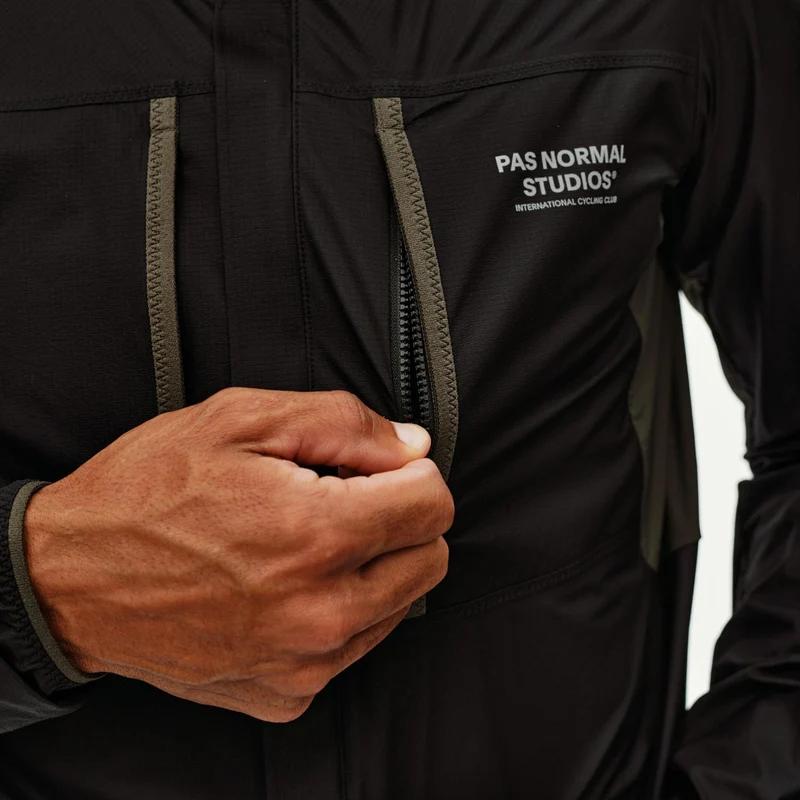 Giacca Pas Normal Studios Escapism Hooded Lightweigh - Nero