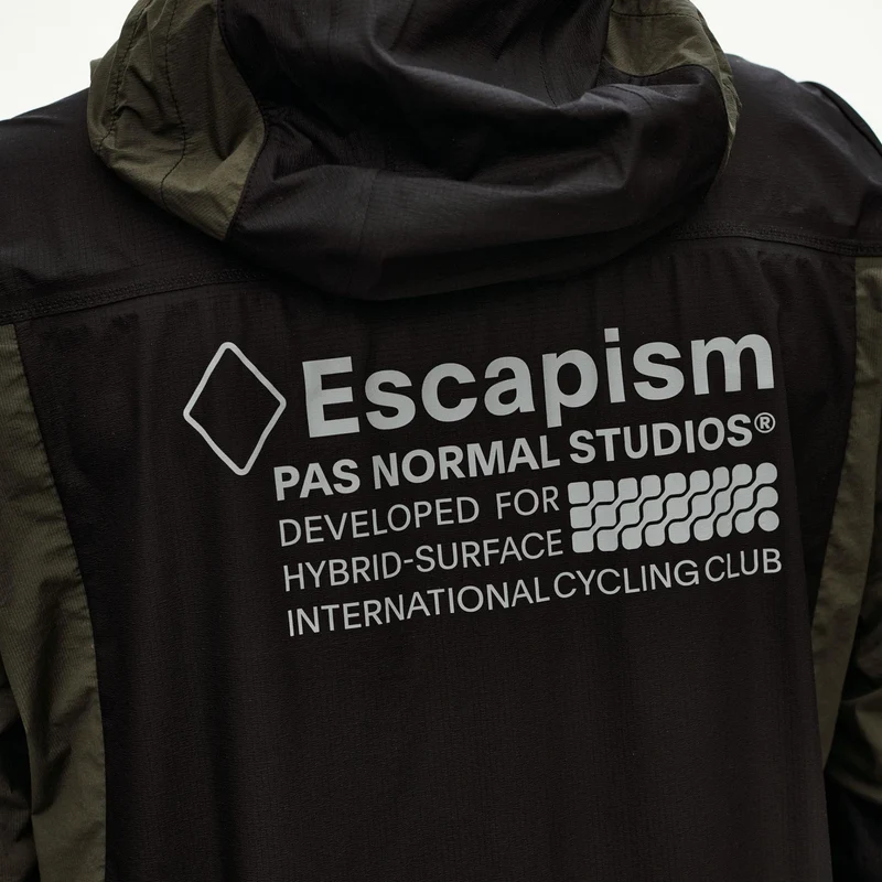 Giacca Pas Normal Studios Escapism Hooded Lightweigh - Nero