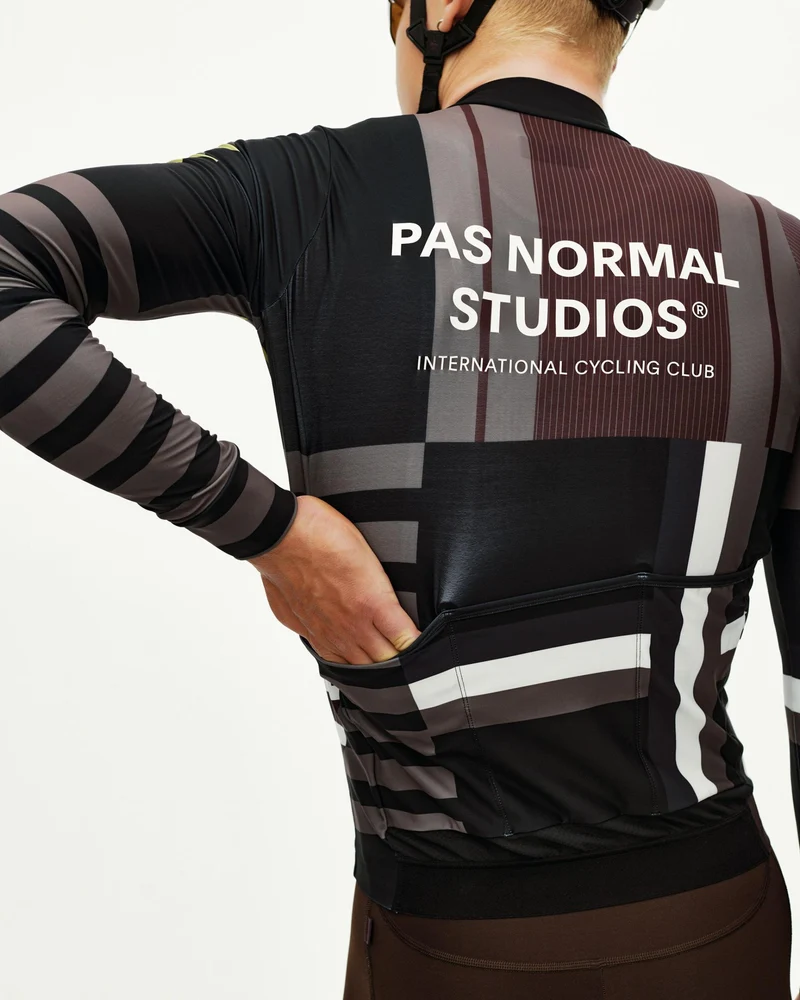 Maglia maniche lunghe Pas Normal Studios Mechanism AOP International - Verde