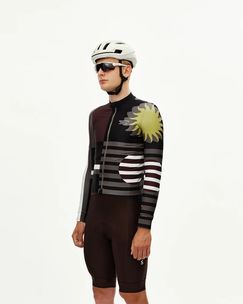 Maglia maniche lunghe Pas Normal Studios Mechanism AOP International - Verde