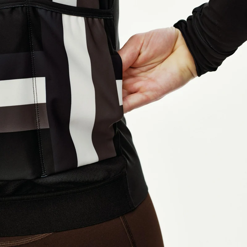 Maglia donna maniche lunghe Pas Normal Studios Mechanism AOP International - Verde