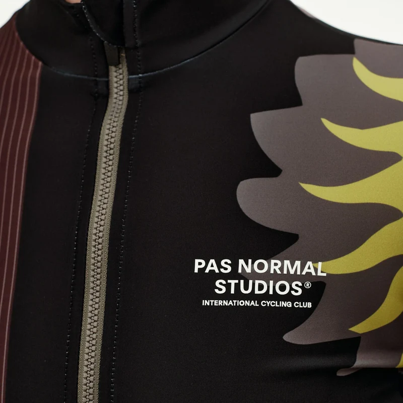 Maglia donna maniche lunghe Pas Normal Studios Mechanism AOP International - Verde