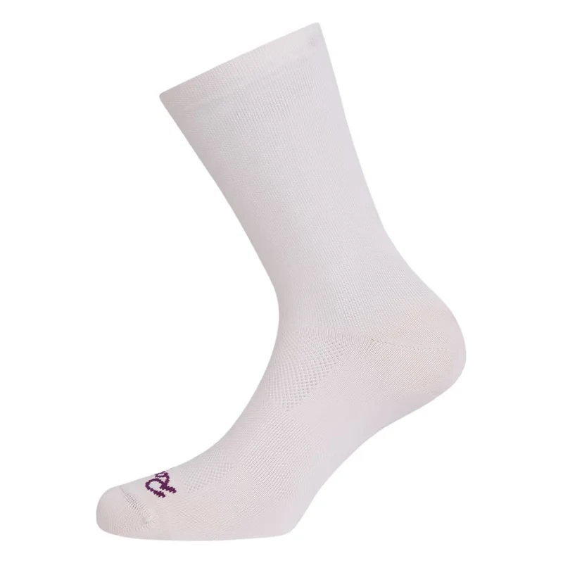 Calze Rapha Logo - Bianco bordeaux