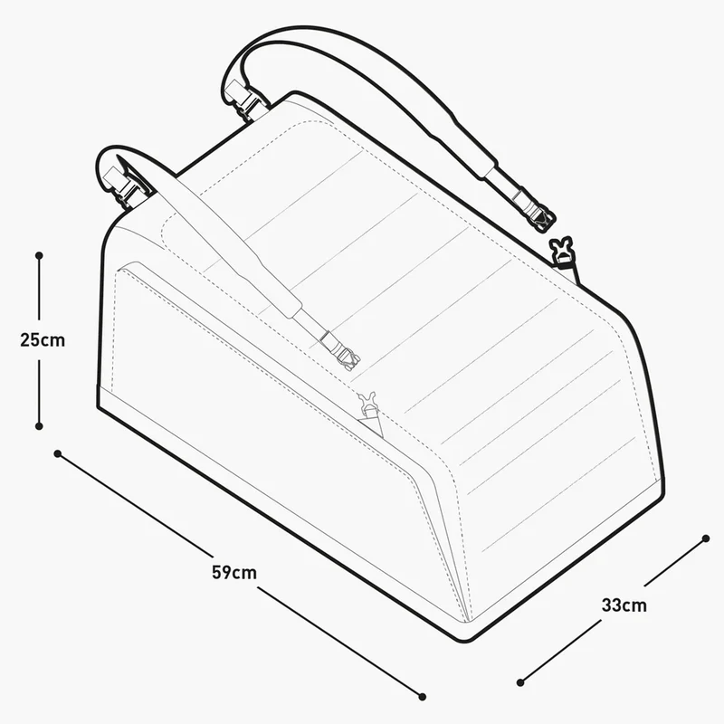 Borsa Evoc Gear Bag 55 - Nero