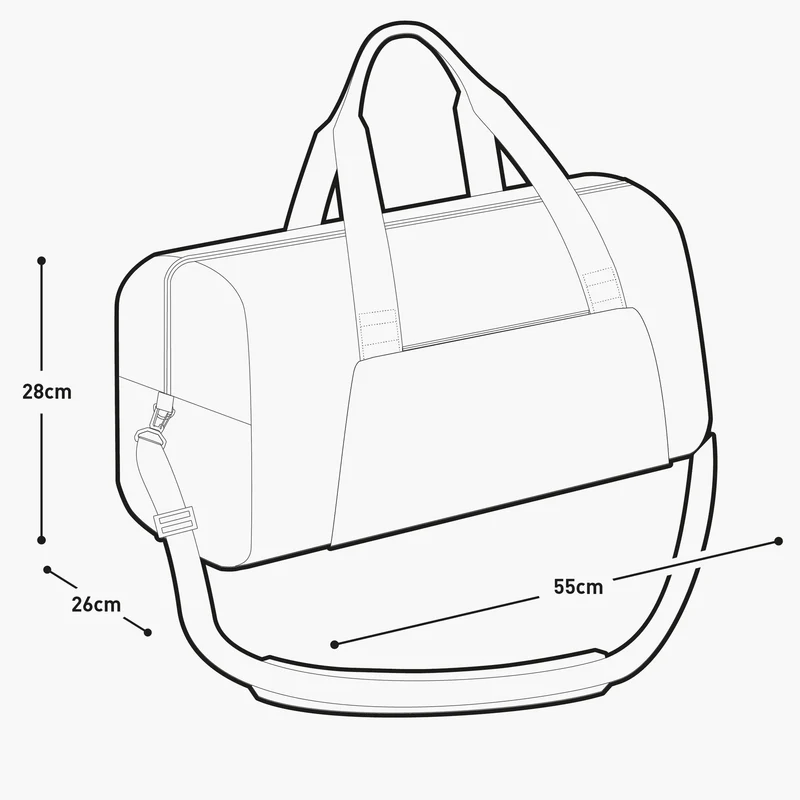 Borsa Evoc Weekender 40 - Grigio scuro