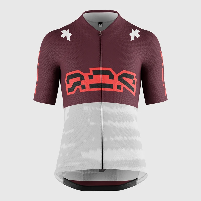 Maglia Assos Equipe R S11 Ogat Nimbo Edition - Bordeaux
