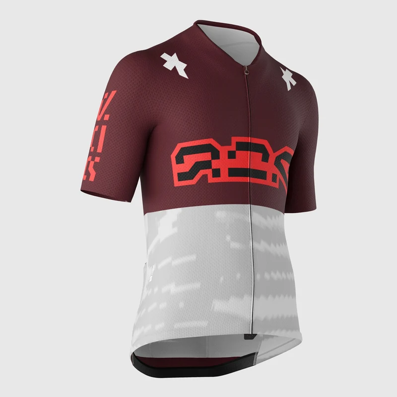 Maglia Assos Equipe R S11 Ogat Nimbo Edition - Bordeaux