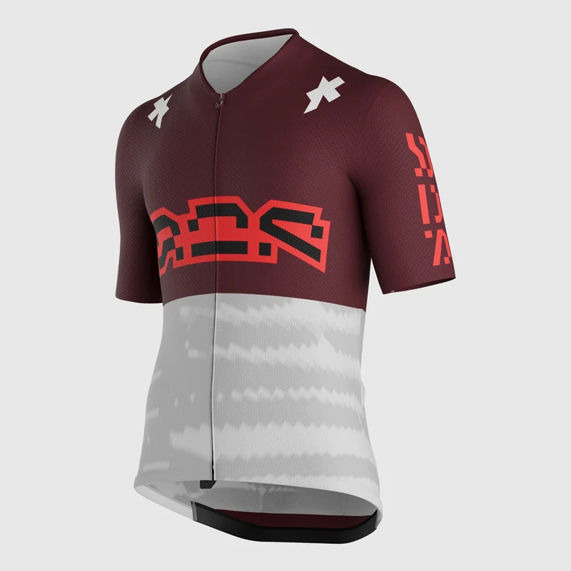 Maglia Assos Equipe R S11 Ogat Nimbo Edition - Bordeaux