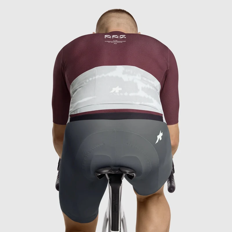 Maglia Assos Equipe R S11 Ogat Nimbo Edition - Bordeaux