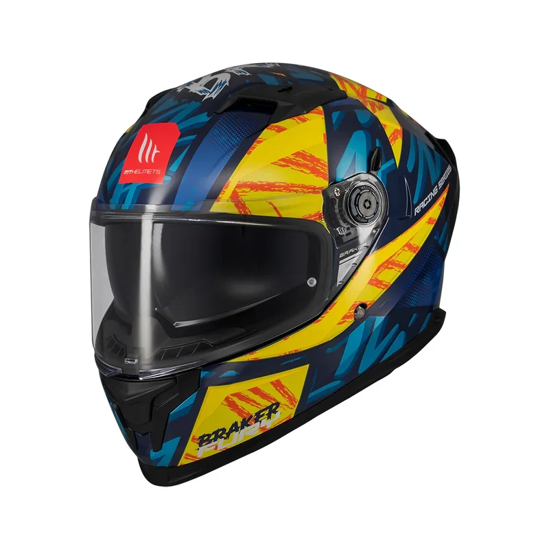 MT BRAKES SV FURY CASCO INTEGRALE SPORTIVO DA MOTO C17 LUCIDO