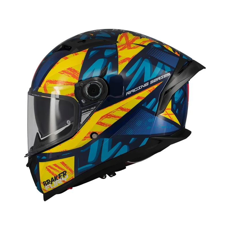 MT BRAKES SV FURY CASCO INTEGRALE SPORTIVO DA MOTO C17 LUCIDO