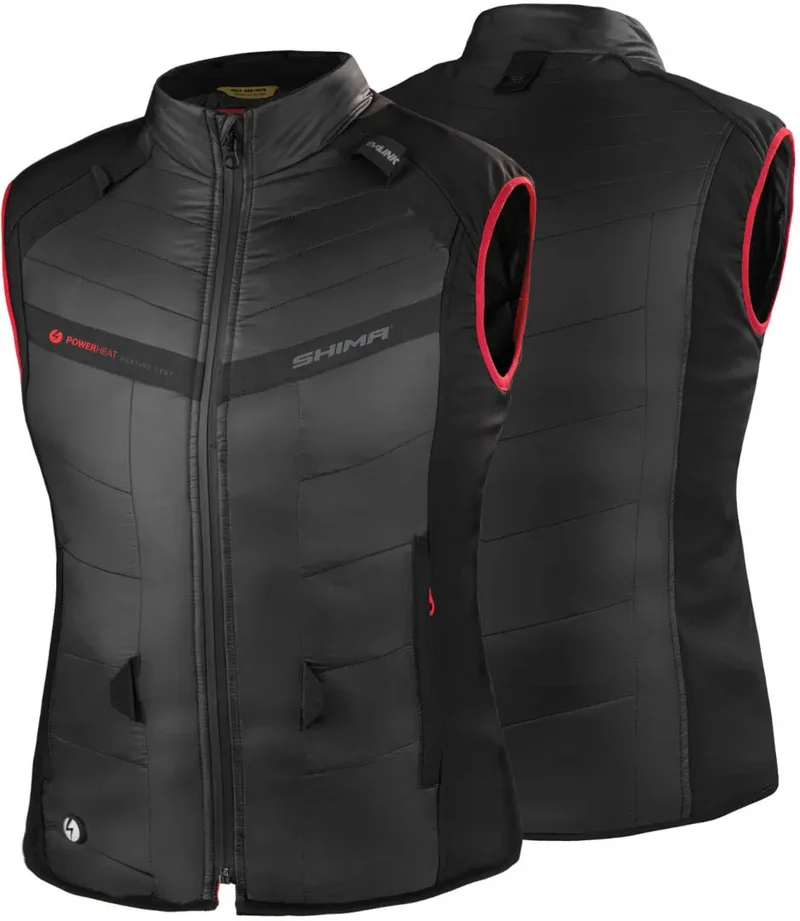 SHIMA POWERHEAT CHALECO TERMICO ELECTRICO DONNA NERO