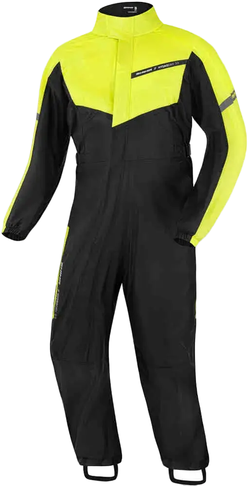 SHIMA HYDRODRY 2.0 TUTA ANTIPIOGGIA NERO GIALLO FLOU