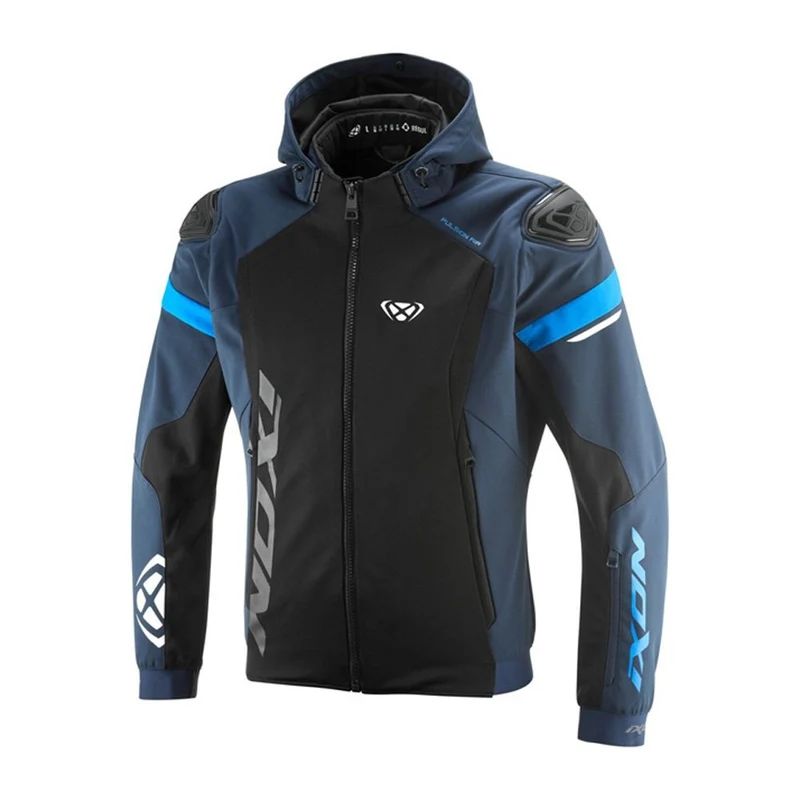 GIUBBOTTO UOMO IXON TSUTO PULSION AIR NERO-NAVY-BLU TAGLIA