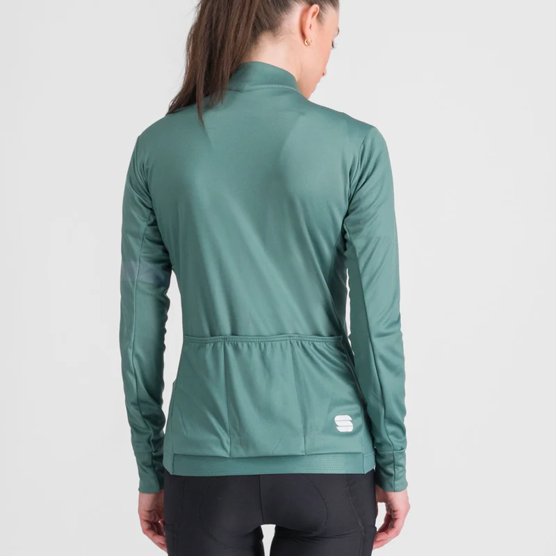 Maglia donna maniche lunghe Sportful Supergiara - Verde