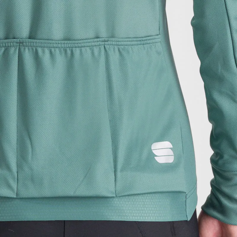 Maglia donna maniche lunghe Sportful Supergiara - Verde