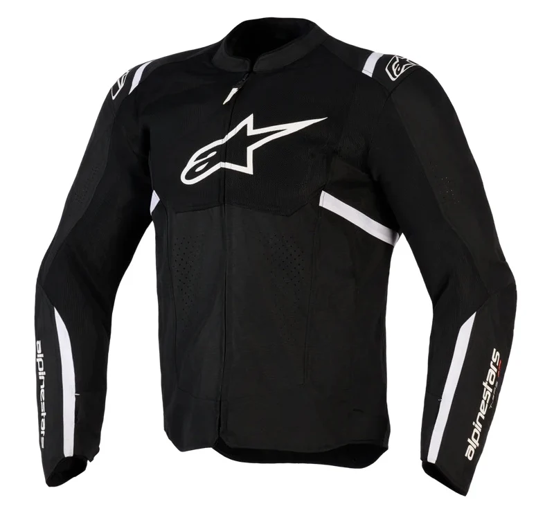 GIUBBINO UOMO ALPINESTARS T-SPS AIR V2 NERO BIANCO
