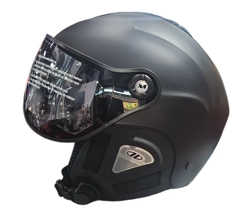 CASCO MIVIDA NEW ULTRALEGGERO OMOL. SCI-BIKE NERO OPACO