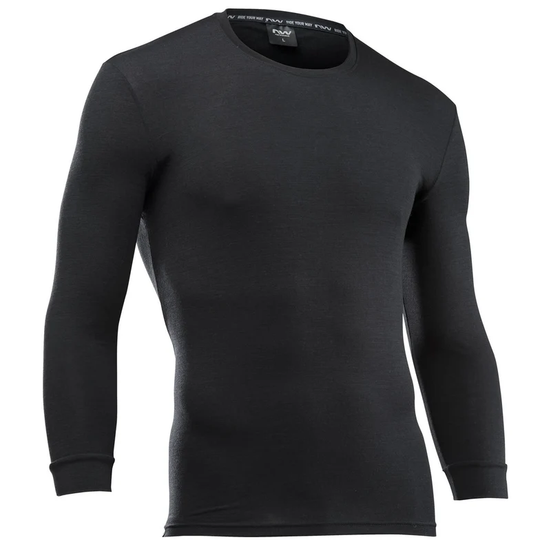Maglia intima maniche lunghe Northwave Surface Merino - Nero