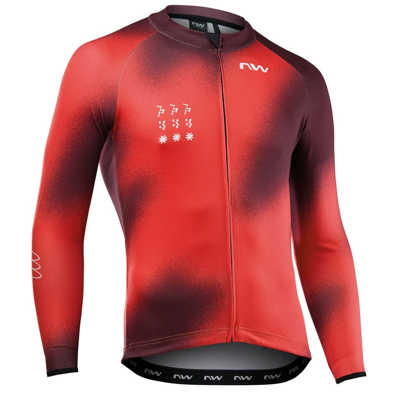 Maglia maniche lunghe Northwave Blade - Rosso