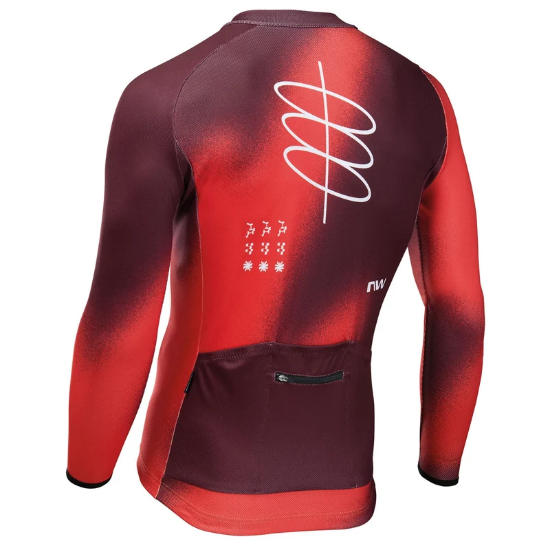 Maglia maniche lunghe Northwave Blade - Rosso