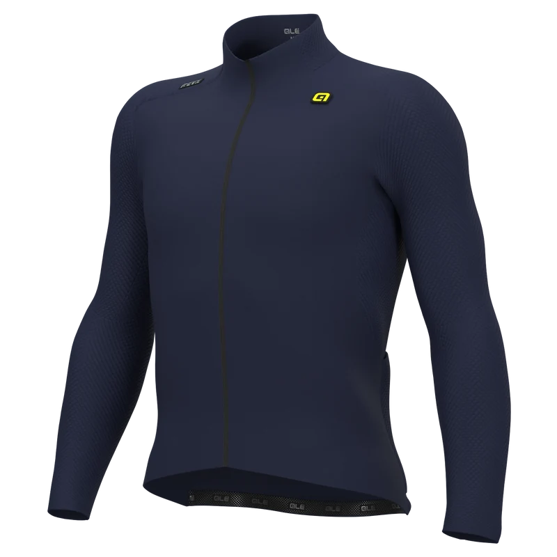 Maglia maniche lunghe Ale R-EV1 Warm Race - Blu