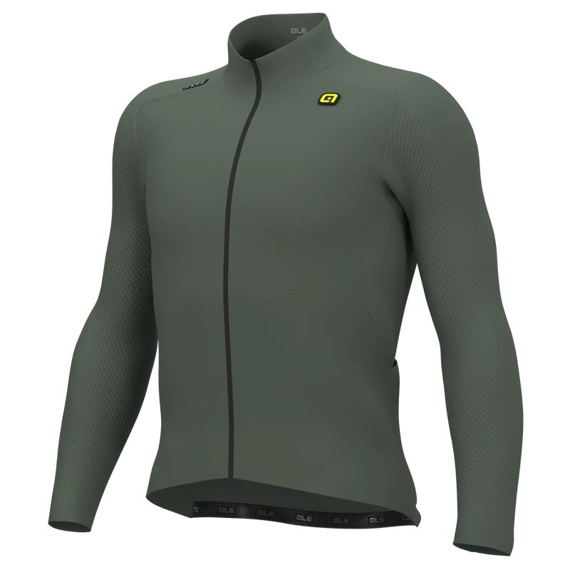 Maglia maniche lunghe Ale R-EV1 Warm Race - Verde