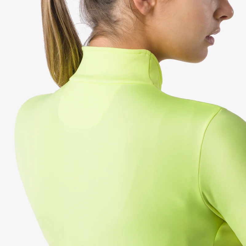 Maglia maniche lunghe donna Castelli Sinergia 3 - Giallo