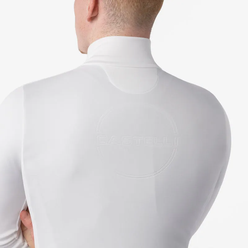 Maglia maniche lunghe Castelli Competizione Thermal - Bianco