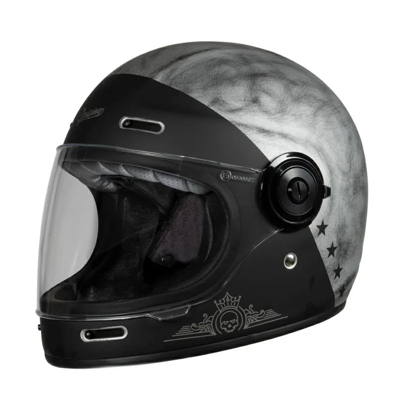 CASCO ORIGINE INTEGRALE VEGA GRIGIO NERO OPACO