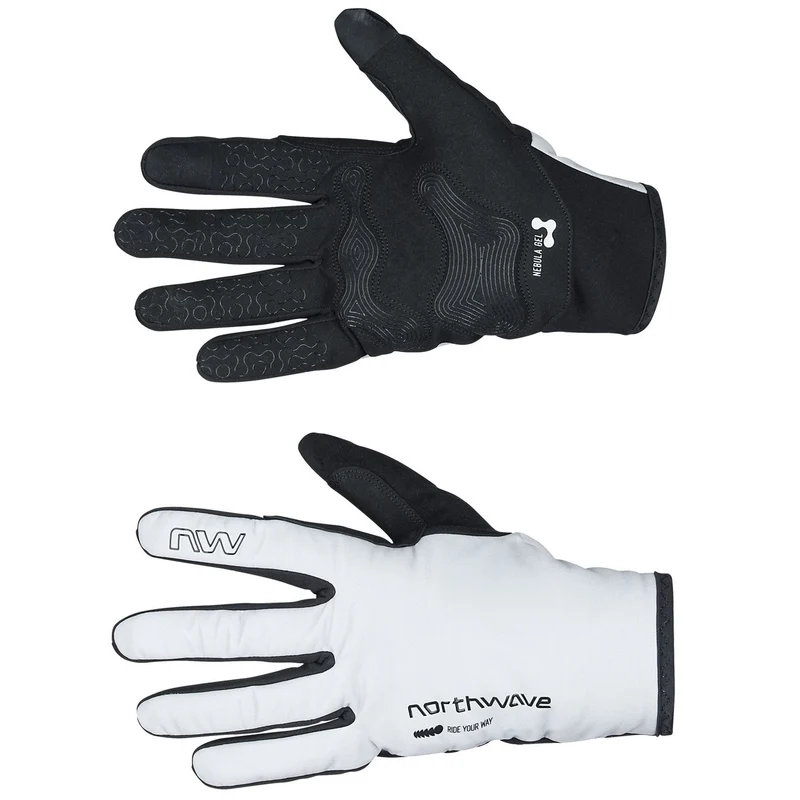 Guanti Northwave Fast Pro Gel Winter - Grigio chiaro