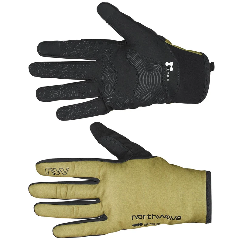 Guanti Northwave Fast Pro Gel Winter - Verde