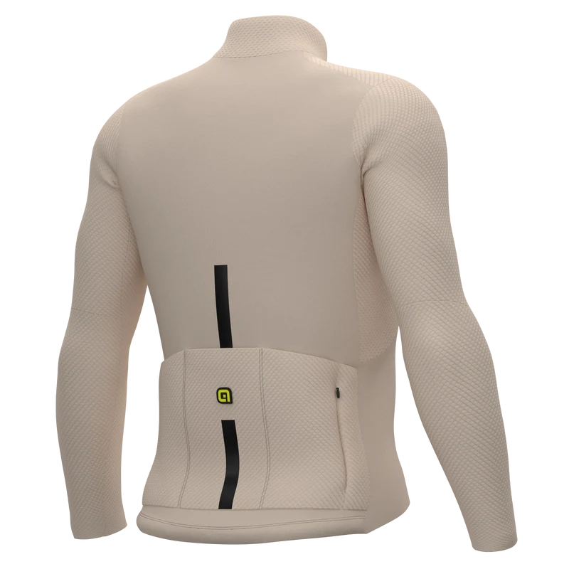 Maglia maniche lunghe Ale R-EV1 Warm Race - Beige
