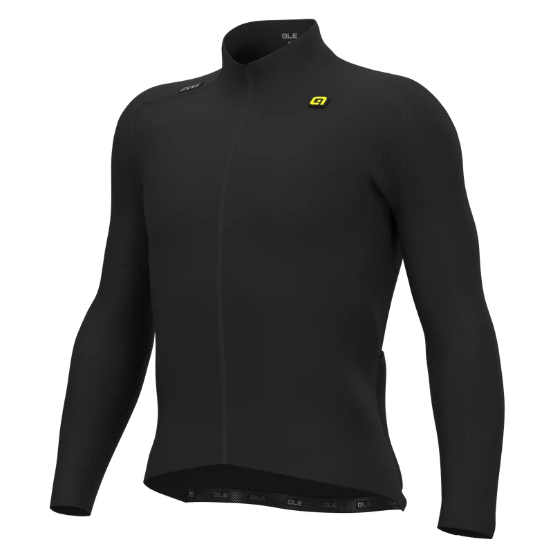 Maglia maniche lunghe Ale R-EV1 Warm Race - Nero