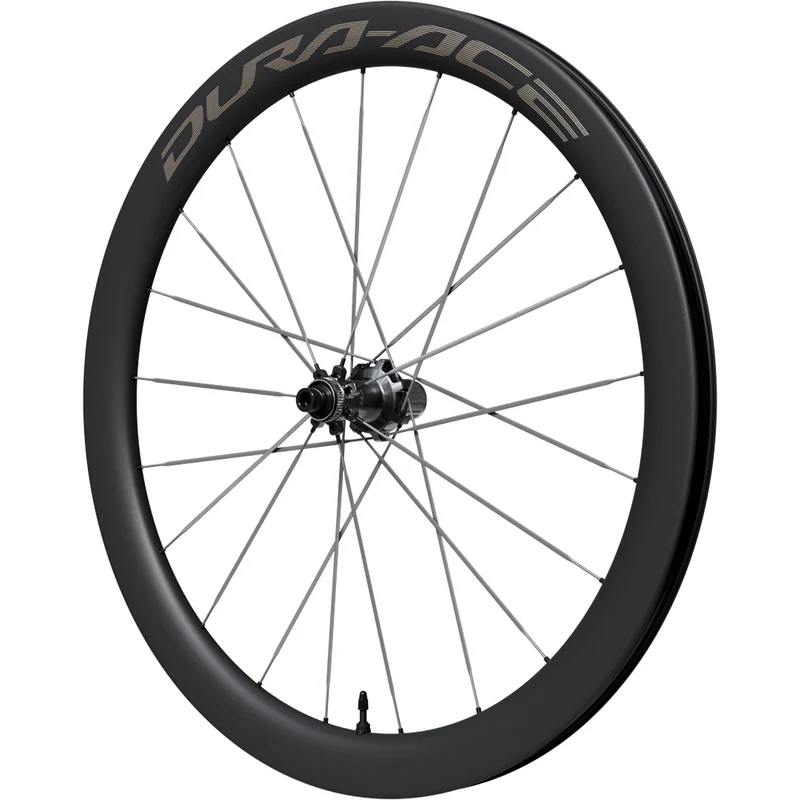 Ruota posteriore Shimano Dura-Ace WH-R9370-C50-TL-R 12 - Nero