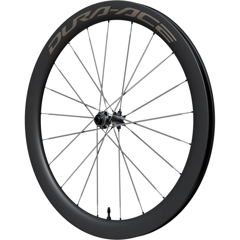 Ruota anteriore Shimano Dura-Ace WH-R9370-C50-TL-F - Nero