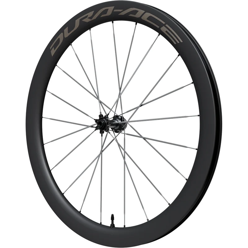 Ruota anteriore Shimano Dura-Ace WH-R9370-C50-TL-F - Nero