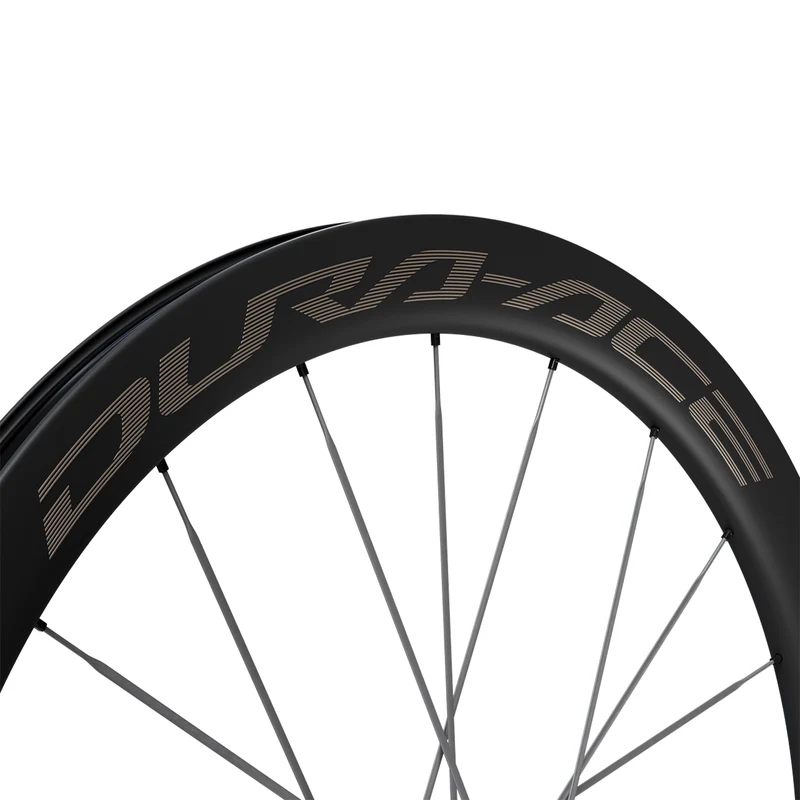 Ruota anteriore Shimano Dura-Ace WH-R9370-C50-TL-F - Nero