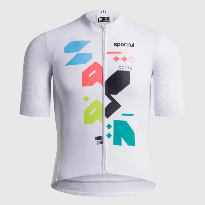 Maglia Sportful Sagan Supernova - Bianco