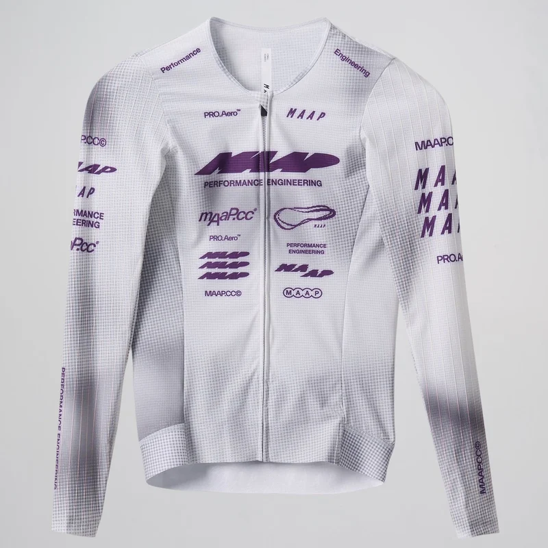 Maglia donna maniche lunghe Maap Beta Pro Aero - Grigio