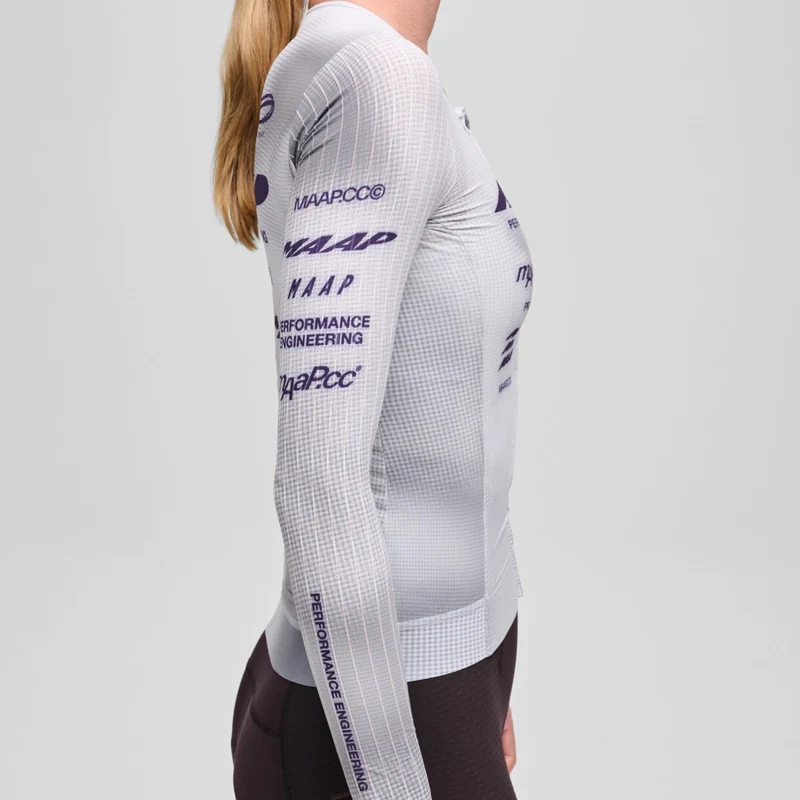 Maglia donna maniche lunghe Maap Beta Pro Aero - Grigio