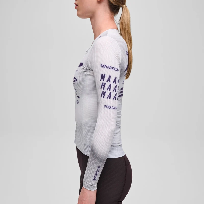 Maglia donna maniche lunghe Maap Beta Pro Aero - Grigio