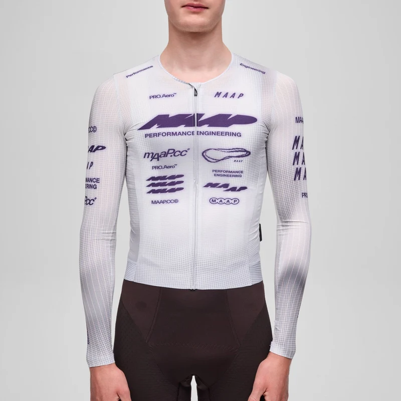 Maglia maniche lunghe Maap Beta Pro Aero - Grigio