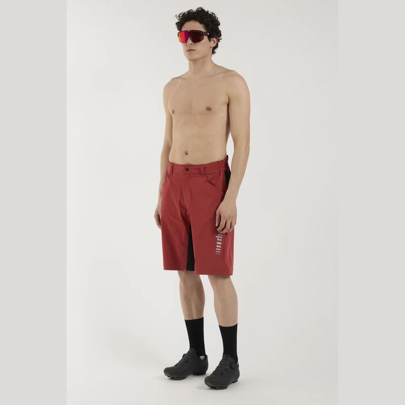 Pantaloncini Rh+ MTB Short - Rosso