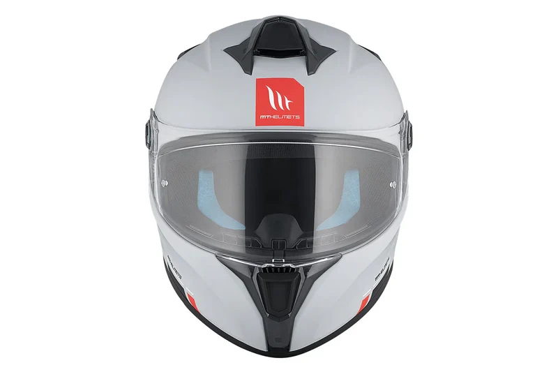 MT TARGO S SOLID SPORTIVO A12 INTEGRALE CASCHI DI MOTO GRIGIO BRILLANTE