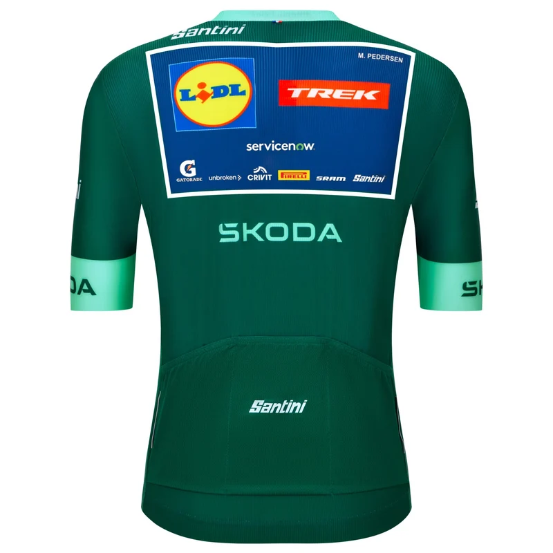 Maglia Verde Santini Lidl Trek 2026 - Mads Pedersen
