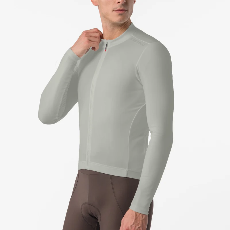 Maglia maniche lunghe Castelli Espresso Thermal 2 - Grigio