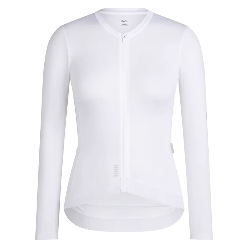 Maglia donna maniche lunghe Rapha Pro Team Lightweight 3 - Bianco